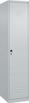 Garderobenschrank Classic-Plus H1850xB400xT500mm lichtgrau 1 Abt.C+P
