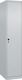Garderobenschrank Classic-Plus H1850xB400xT500mm lichtgrau 1 Abt.C+P