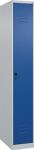 Garderobenschrank Classic-Plus H1850xB300xT500mm lichtgrau/enzianblau 1 Abt.C+P