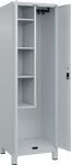 Putzmittelschrank Classic PLUS H1950xB600xT500mm m.Füßen lichtgrau C+P