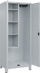 Putzmittelschrank Classic PLUS H1950xB800xT500mm m.Füßen lichtgrau C+P