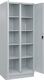 Wäscheschrank Classic H1950xB800xT500mm STA lichtgrau Anz.Abt.2 m.Sockel C+P