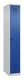 Garderobenschrank Evolo PLUS Bodengleiter 300mm lichtgrau/enzianblau 1 Abt.C+P