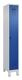 Garderobenschrank Evolo PLUS Füße 300mm lichtgrau/enzianblau 1 Abt.C+P