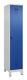 Garderobenschrank Evolo PLUS Füße 400mm lichtgrau/enzianblau 1 Abt.C+P