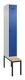 Garderobenschrank Evolo PLUS Gestell 300mm lichtgrau/enzianblau 1 Abt.C+P
