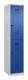 Garderobenschrank Evolo PLUS Bodengleiter 400mm lichtgrau/enzianblau 2 Abt.C+P
