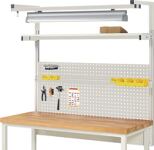 Aufbaugestell B1500xT600xH1130mm lichtgrau,RAL7035 Kompletts.04 RAU