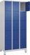 Fächerschrank Evolo PLUS 900mm Füße Anz.Fächer3x5 lichtgrau/enzianblau