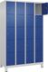 Fächerschrank Evolo PLUS 1200mm Füße Anz.Fächer4x5 lichtgrau/enzianblau