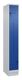 Garderobenschrank Classic PLUS Sockel 300mm lichtgrau/enzianblau 2 Abt.C+P