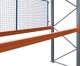 Gitterrückwand f.Feldbreite 1825mm H.1000mm Feldbreite1825mm pulv.blau VOM HOFE