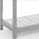 Fachboden B2000xT800mm Trgf.500kg Stahlpaneel silber verz.f.Weitspannregal META