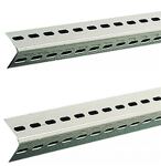 Winkelprofil L3000xB35xT35mm ku.-besch.lichtgrau 5 St./Karton