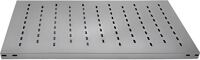 Steckregal H1750xB1000xT500mm Grundregal VA 4Böden,geschlitzt Trgf.pro Fbd.150kg
