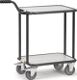 Griffroller L600xB450mm Holzw.-Plattf.elektr.leitfähig schiefergrau 250kg FETRA