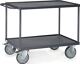 Tischwagen 2Ladeflächen L1000xB600mm schiefergrau Trgf.600kg elektr.leitfähig
