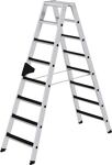 Stufenstehleiter Stufen Alu.Gesamt-H.1850mm m.clip-step Auflage MUNK