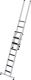Schiebeleiter Alu.Stufen1x7+1x5 Arbeits-H.b.ca.3850mm Trittauflage clip-stepR13
