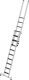 Schiebeleiter Alu.Stufen1x9+1x6 Arbeits-H.b.ca.4650mm Trittauflage clip-stepR13