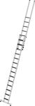 Schiebeleiter Alu.Stufen1x14+1x7 Arbeits-H.b.ca.6200mm Trittauflage clip-stepR13