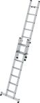 Schiebeleiter Alu.Stufen 2x7 Arbeits-H.b.ca.4400mm geriffelte Stufen 16,4kg MUNK