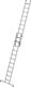Schiebeleiter Alu.Stufen 1x11+1x10 Arbeits-H.b.ca.6200mm gerif. Stufen 19,3kg