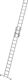 Schiebeleiter Alu.Stufen 1x14+1x10 Arbeits-H.b.ca.7000mm gerif.Stufen 21,5kg