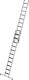 Schiebeleiter Alu.Stufen 1x11+1x10 Arbeits-H.b.ca.6200mm clip-step R13 Auflage