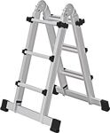 Teleskopleiter Alu.4x3 Sprossen max.Gesamtbelastung 150kg MUNK