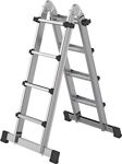 Teleskopleiter Alu.4x4 Sprossen max.Gesamtbelastung 150kg MUNK