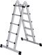 Teleskopleiter Alu.4x5 Sprossen max.Gesamtbelastung 150kg MUNK