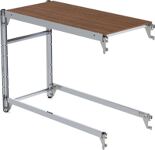 Arbeitsplattform FlexxWork Alu3Stufen Anbaumodul XL 3F Plattform HO B1200xT600mm