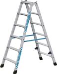 Stufenstehleiter 2x6 Stufen Alu.ZARGES