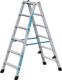 Stufenstehleiter 2x6 Stufen Alu.ZARGES