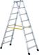 Stufenstehleiter 2x7 Stufen Alu.ZARGES