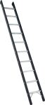 Anlegeleiter 10Sprossen Alu.schwarz elox.Leiterlänge 2940mm Arbeits-H.ca.3700mm