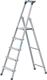 Stufenstehleiter 6 Stufen Alu.elox.ZARGES