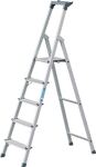 Stufenstehleiter 8 Stufen Alu.elox.ZARGES