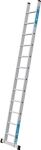 Anlegeleiter 8 Sprossen Alu.Leiterlänge 2490mm Arbeits-H.b.ca.3350mm