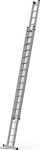 Seilzugleiter Sprossen 2x18 Alu.Arbeits-H.b.ca.9750mm 2-tlg.ZARGES