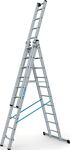 Mehrzweckleiter 3x8 Sprossen Alu.Arbeits-H.b.ca.6550mm Traversenbreite 1000mm