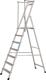 Plattformleiter 7 Stufen Alu.Plattform L400xB400mm m.klappbarem Handlauf ZARGES