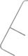 Handlauf f.Podesttreppe f.Stufen 7-8 wahlweise re.od.li.montierbar ZARGES