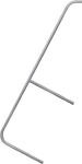 Handlauf f.Podesttreppe f.Stufen 6-8 wahlweise re.od.li.montierbar