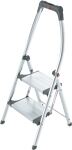 Klapptritt Stufen 2, NW-Nr.: 9000463094 Plattform-H.490mm, Alu./STA m.Stahlblech-Stufen HAILO  