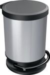 Tretabfallsammler PASO 20l B302xH432mm Ku.silber ROTHO
