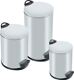 Tretabfallsammler 4l, NW-Nr.: 9000463588 Stahlblech, weiß, H.280xD.180mm Inneneimer verz.