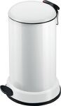 Tretabfallsammler 16l, NW-Nr.: 9000463600 Stahlblech, weiß, H.515xD.320mm Inneneimer verz.  