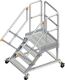 Plattformtreppe Stufenbreite 800mm senkr.H.max.800mm A.1640mm 45Grad LAYHER